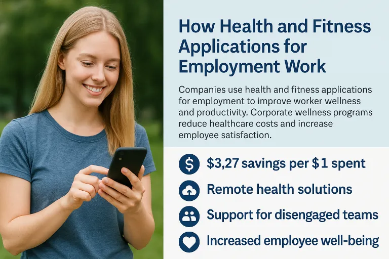 How Health and Fitness Applications for Employment Work